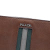 Prada Saffiano Striped Messenger Bag Secondhand