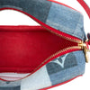 Louis Vuitton Monogram Denim Patchwork Beach Pouch Secondhand