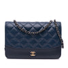 Chanel Quilted Aged Calfskin Gabrielle Wallet On Chain Secondhand