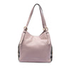 Secondhand Burberry Small Leather and House Check Canvas Canterbury Tote