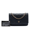 Chanel CC Quilted Caviar Wallet on Chain Secondhand