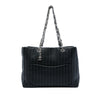 Chanel Large Lambskin Vertical Quilted Mademoiselle Tote Secondhand