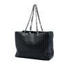 Chanel Large Lambskin Vertical Quilted Mademoiselle Tote Secondhand