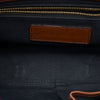 Burberry Leather and House Check Canvas Bridle Abbott Crossbody Secondhand