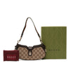 Secondhand Gucci Mini GG Supreme Moon Side Web Shoulder Bag