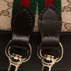 Secondhand Gucci Mini GG Supreme Moon Side Web Shoulder Bag