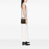 Saint Laurent Medium Quilted Chevron Sheepskin College Satchel Secondhand