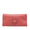 Secondhand Bottega Veneta Nappa Intrecciato Turn Lock Clutch