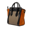 Celine Nano Tricolor Leather Luggage Tote Secondhand
