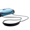 Prada Bicolor Glace Calfskin Studded Crossbody Secondhand
