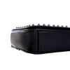 Prada Bicolor Glace Calfskin Studded Crossbody Secondhand
