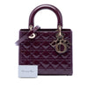 Dior Medium Patent Cannage Lady Dior Secondhand