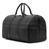 Burberry Smoke Check Coated Canvas Holdall Barrel Duffle Bag Secondhand