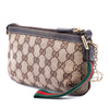 Gucci GG Canvas Web Jolicoeur Wristlet Pouch Secondhand