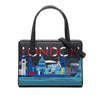 LOEWE Small Leather London Postal Top Handle Bag Secondhand