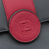 Fendi Bicolor Leather Double F Baguette Satchel Secondhand