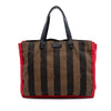 Fendi Pequin Canvas Simply Shopping Tote Secondhand