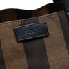 Secondhand Fendi Pequin Canvas Simply Shopping Tote