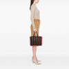 Secondhand Fendi Pequin Canvas Simply Shopping Tote