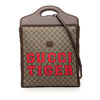 Gucci GG Supreme Web Tiger Satchel Secondhand
