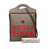 Gucci GG Supreme Web Tiger Satchel Secondhand