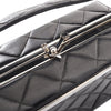 Chanel CC Quilted Patent Vanity Bag Secondhand