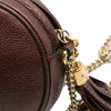 Gucci Mini Metallic Pebbled Calfskin Soho Chain Crossbody Secondhand