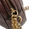 Gucci Mini Metallic Pebbled Calfskin Soho Chain Crossbody Secondhand