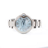 Secondhand Cartier Ballon Bleu W4BB0028 3489426002BX SS AT Watch with Blue-Face