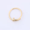 Cartier Juste un Clou SM Ring 750(YG) 3.5g 50 OFD001 Secondhand