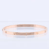 Cartier Love SM Half Diamond Bracelet 750(PG) 18.6g 17 Secondhand