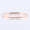 Cartier Love SM Half Diamond Bracelet 750(PG) 18.6g 17 Secondhand