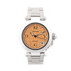 CARTIER Pasha W31024M7 2324CC514849 SS AT Orange Dial Watch Secondhand