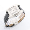 Cartier Santos 100 W20076X8 2656733456CE SS AT Watch with White Dial Secondhand