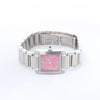 Cartier Tank Francaise SM W51030Q3 SS QZ Watch with Pink Dial Secondhand