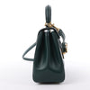 Celine Sac 16 Small Smooth Leather Handbag in Green Secondhand