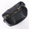 CELINE 6 Sith Leather 2Way Shoulder Bag in Black Secondhand