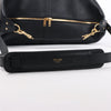 CELINE 6 Sith Leather 2Way Shoulder Bag in Black Secondhand