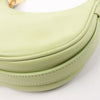 CELINE Ava Leather Shoulder Bag in Green Secondhand