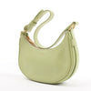 CELINE Ava Leather Shoulder Bag in Green Secondhand