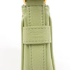 CELINE Ava Leather Shoulder Bag in Green Secondhand