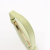 CELINE Ava Leather Shoulder Bag in Green Secondhand