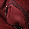 CELINE Big Bag Small Leather 2way Handbag in Burgundy Secondhand