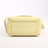 CELINE Belt Bag Grained Leather Micro 2Way Handbag in Yellow Secondhand