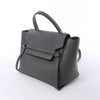 Celine Belt Bag Mini Leather 2way Handbag in Gray Secondhand