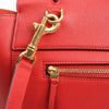 Celine Belt Bag Mini Leather 2way Handbag in Red Secondhand