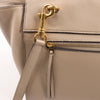 CELINE Belt Bag Grained Leather Mini 2Way Handbag in Beige Secondhand