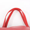 Celine Cabas Phantom Large Leather Shoulder Bag in Red Secondhand