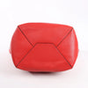 Celine Cabas Phantom Large Leather Shoulder Bag in Red Secondhand
