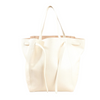 Celine Cabas Phantom Medium Leather Shoulder Bag in White Secondhand